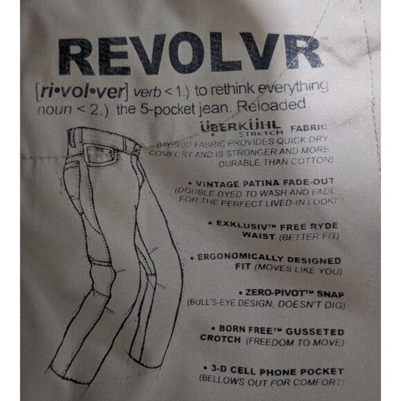 KÜHL REVOLVR Pants Men’s 34x34 Olive Stretch Quick Dry 3D Phone Pocket EUC - Picture 11 of 13